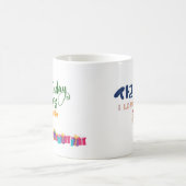 Mug Cadeau de calligraphie coréenne pour maman, papa,  (Centre)
