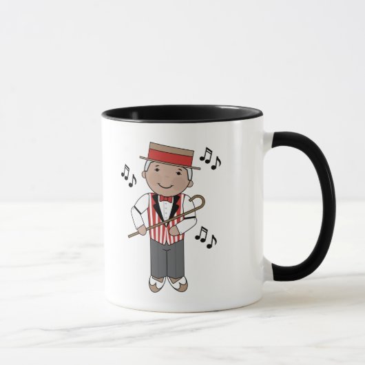 Mug Cadeau de chanteur de musique de raseur-coiffeur (Droite)
