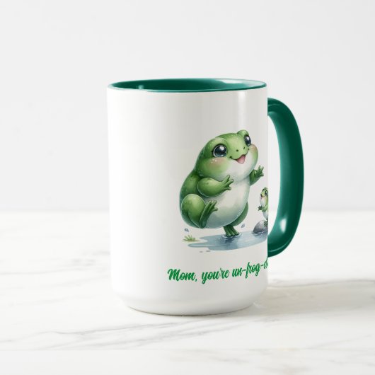 Mug Cadeau de charme pour maman - Fête des Mères Tribu (Devant droit)