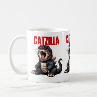 Mug Cadeau de chat Monster mignon pour les Amoureux de
