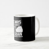 Mug Cadeau de chat perse (Devant droit)