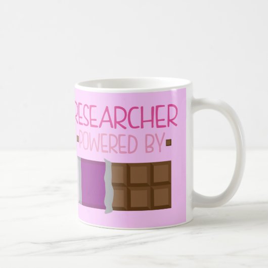 Mug Cadeau de chocolat de chercheur pour elle (Droite)