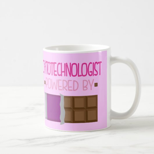 Mug Cadeau de chocolat de Cytotechnologist pour elle (Droite)