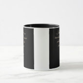 Mug Cadeau de citation d'amour lent pour couples (Centre)