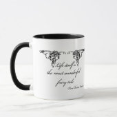 Mug Cadeau de citation de conte de fées de Hans (Gauche)