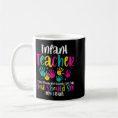 Mug Cadeau de citation de professeur d'enfants en bas (Gauche)
