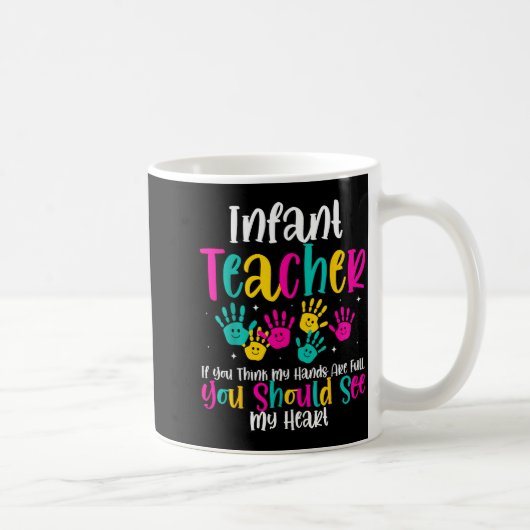 Mug Cadeau de citation de professeur d'enfants en bas (Droite)