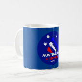 Mug Cadeau de citoyenneté australienne (Devant gauche)