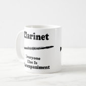 Mug Cadeau de clarinette (Devant gauche)