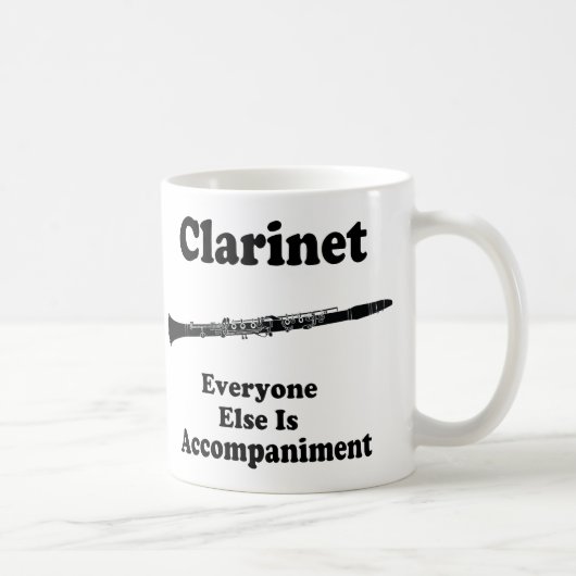 Mug Cadeau de clarinette (Droite)