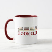 Mug Cadeau de club de lecture pour des lecteurs (Gauche)