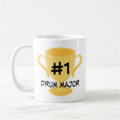 Mug Cadeau de commandant de tambour numéro un (Gauche)