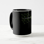 Mug Cadeau de conception de cube d'architecte de demai (Devant gauche)