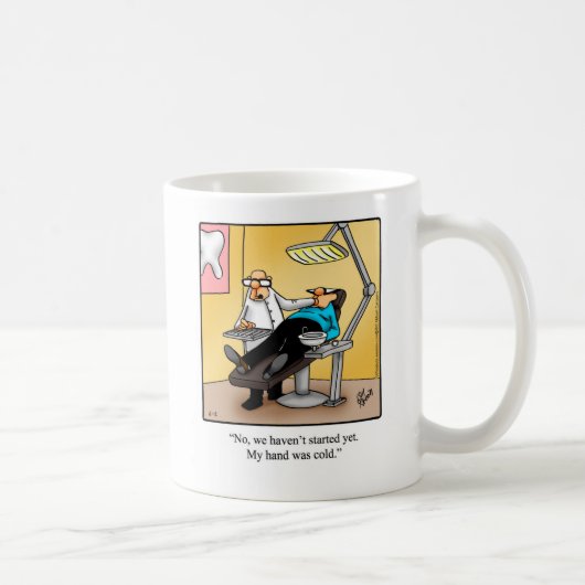 Mug Cadeau de confiture d'Humour Médicale/dentiste (Droite)