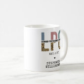 Mug Cadeau de conseiller professionnel autorisé LPC pe (Devant droit)