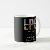 Mug Cadeau de conseiller professionnel autorisé LPC pe (Devant droit)