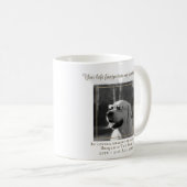 Mug Cadeau de conservation de la photo - Ajouter le te (Devant droit)