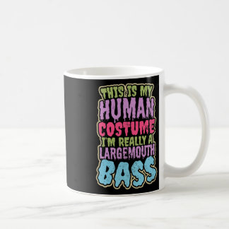 Mug Cadeau de costume humain de design de pêche à gran