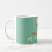 Mug Cadeau de couleur pastel en terre cuite verte pour (Gauche)
