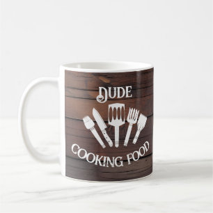 Mug Cadeau de cuisine drôle rustique pour hommes - 'Me