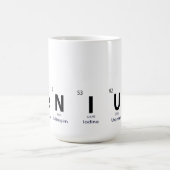 Mug Cadeau de curiosité et de connaissance du tableau (Centre)