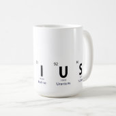 Mug Cadeau de curiosité et de connaissance du tableau (Devant droit)