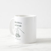 Mug Cadeau de demoiselle d'honneur pour enterrement de (Devant gauche)