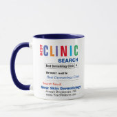 Mug Cadeau de dermatologue (Gauche)