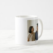 Mug Cadeau de deux photos de la mère du marié Sentimen (Devant droit)
