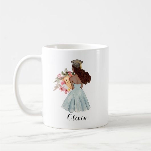 Mug Cadeau De Diplôme De Collège Elle Croyait Qu'Elle (Gauche)