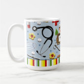 Mug Cadeau de diplôme d'infirmière (Gauche)