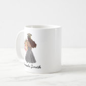 Mug Cadeau De Diplôme Pour Elle (Devant gauche)