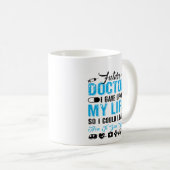 Mug Cadeau De Diplôme Pour Médecin Futur (Devant droit)