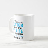 Mug Cadeau De Diplôme Pour Médecin Futur (Devant gauche)