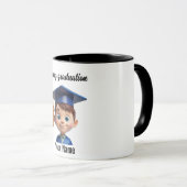 Mug Cadeau de diplôme unique (Devant droit)