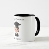 Mug Cadeau de diplôme unique (Devant droit)