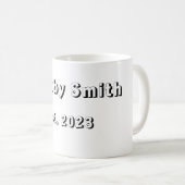Mug Cadeau de doctorat utomizable Dr (Devant droit)
