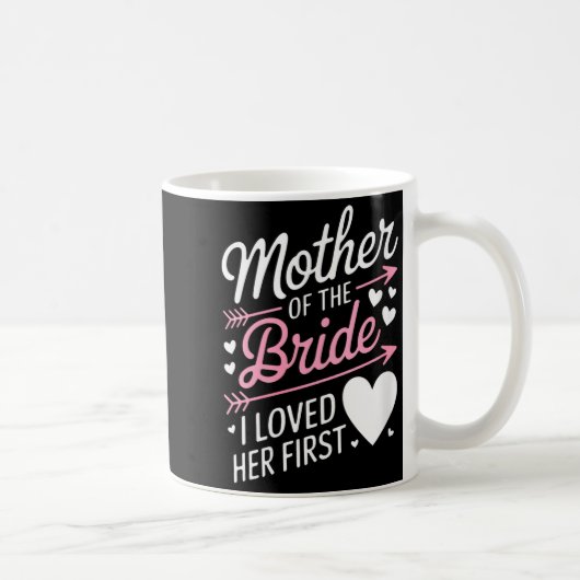 Mug Cadeau de douche de mariage pour femmes, la mère d (Droite)