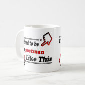 Mug Cadeau de facteur (Devant gauche)