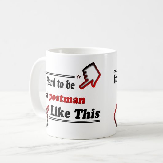 Mug Cadeau de facteur (Devant gauche)