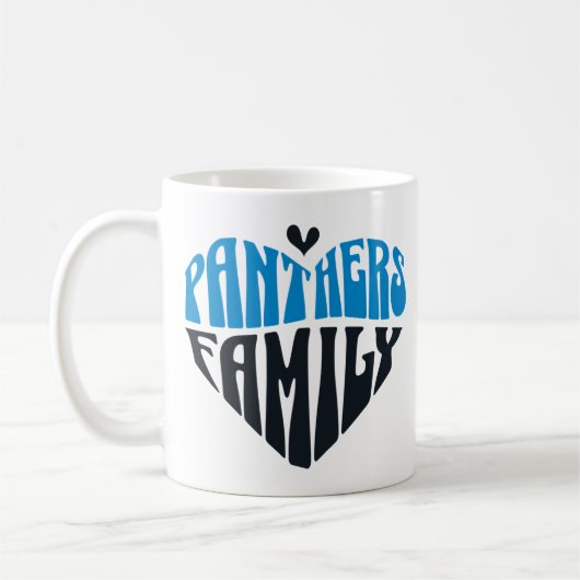 Mug Cadeau de famille Panthers (Gauche)