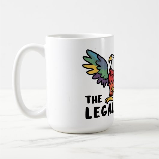 Mug Cadeau de farceur avocat (Gauche)
