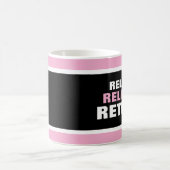 Mug Cadeau de félicitations pour retraite amusant (Centre)