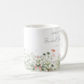 Mug Cadeau de Fête de Mariage Champêtre Fleur des Cham (Devant droit)