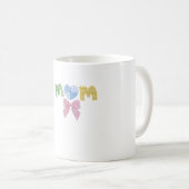 Mug Cadeau de Fête des Mères Patchwork Maman (Devant droit)