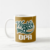Mug Cadeau de fête des pères de grand-papa d'Opa (Gauche)