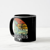 Mug Cadeau De fête des pères Pour Hommes Unclesaurus O (Devant gauche)