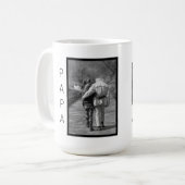 Mug Cadeau de fête des pères pour Papa (Devant gauche)