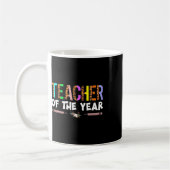 Mug Cadeau de fête pour l'enseignant de l'année Apprec (Gauche)