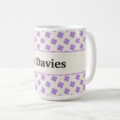 Mug Cadeau de fin d'année pour l'enseignant Fleur de p (Devant droit)